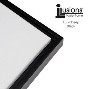 Creative Mark Illusions Frames - 1.5" Depth - Black - 1 of 4