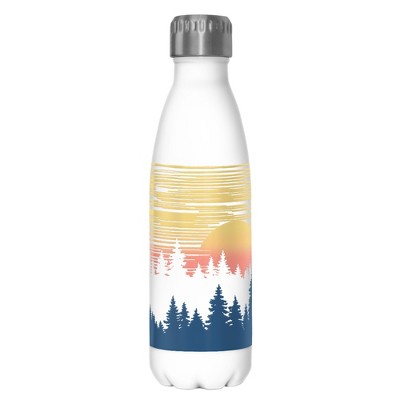 Home Sunset on the Water 32oz Stainless Steel Water Bottle