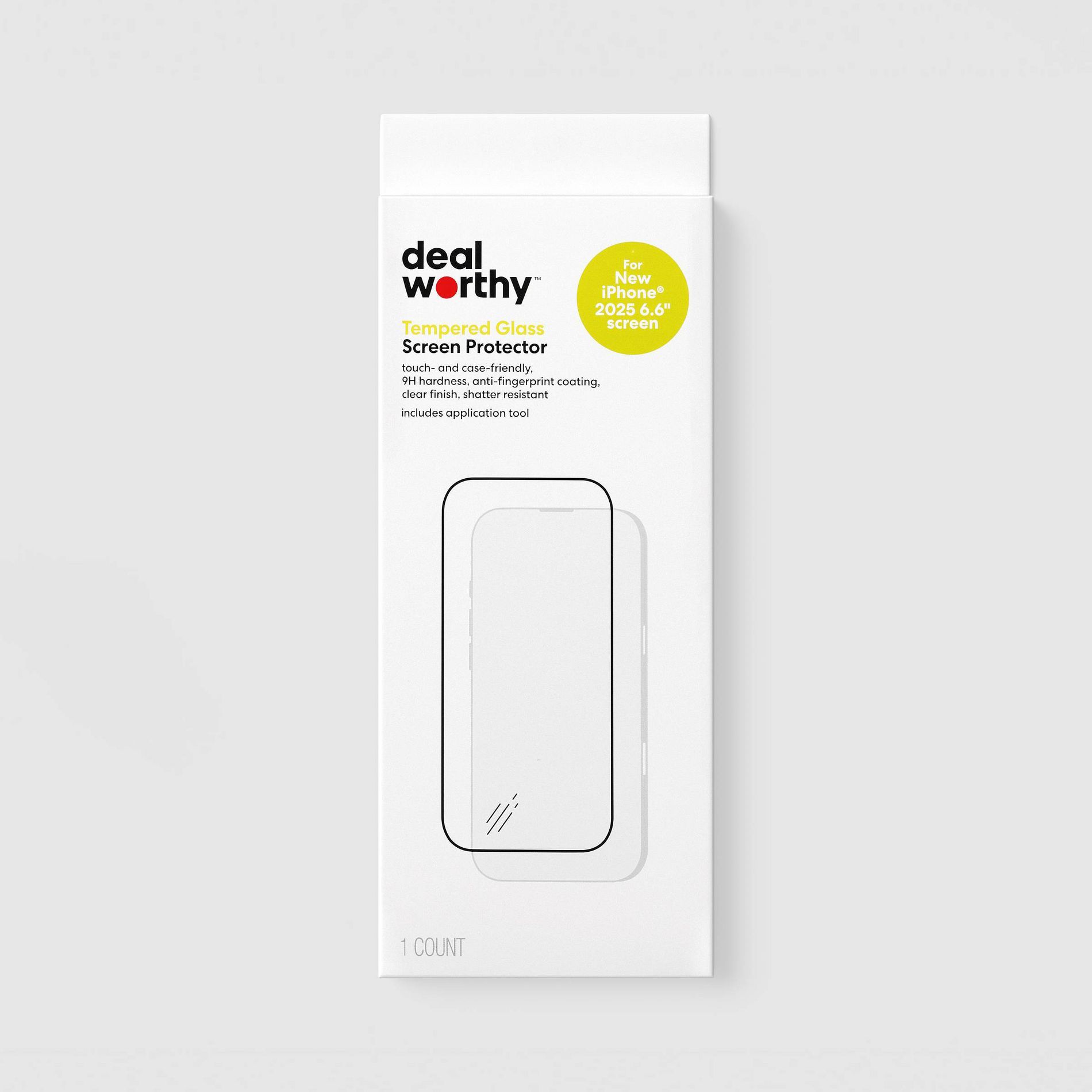 Apple iPhone Air Screen Protector - dealworthy™ Clear