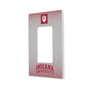 NCAA Big Ten Universities Linen Hidden-Screw Light Switch Plate for Single Rocker - 1 of 4