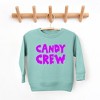 The Juniper Shop Candy Crew Puff Print Toddler Graphic Sweatshirt - 2 of 3