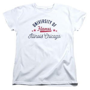 Women's University Of Illinois Chicago Flames T-Shirt - 1 of 4