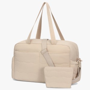 Hynes Eagle Women Ultra-Light Travel Duffle Bag – 31L Water-Resistant Weekender & Gym Bag with Laptop Sleeve, Shoe Compartment & Crossbody Strap - 1 of 4