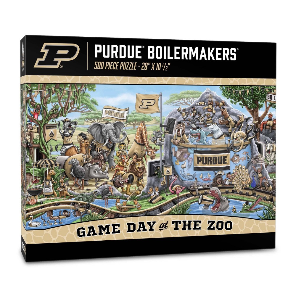 Photos - Jigsaw Puzzle / Mosaic NCAA Purdue Boilermakers Game Day at the Zoo 500pc Puzzle