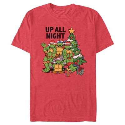 Teenage Mutant Ninja Turtles Christmas Happy Holidays Group T-Shirt