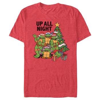 Men's Teenage Mutant Ninja Turtles Christmas Up All Night T-Shirt