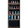 BDELITE Full Length Mirror 360° Swivel Jewelry Cabinet-14.2x3.9x43.4 Inch,Brown - 4 of 4