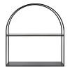 24" x 26" Monroe Metal Arch Shelf Black - Kate & Laurel All Things Decor: Modern Storage, Open Design, Easy Mount - 2 of 4