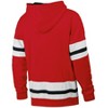 NHL Carolina Hurricanes Men's Long Sleeve Hooded Sweatshirt with Lace - 2 of 3