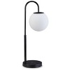 Signature Design by Ashley Walkford Desk Lamp: Modern Design, USB & Wireless Charging, Frosted Glass Shade - 2 of 4