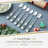 Spode Christmas Tree Teaspoons, Set of 6,6" - image 2 of 4