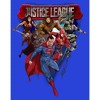 Justice League Movie Superhero Charge Boy's Royal Blue T-shirt - 2 of 3