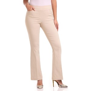 Rekucci EcoCosy Pull-On Bootcut Pants with Butter Soft Comfort and Effortless Flow - 1 of 4