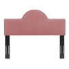 Modway Dawn Performance Velvet Headboard, King/CA King, Dusty Rose - 3 of 4