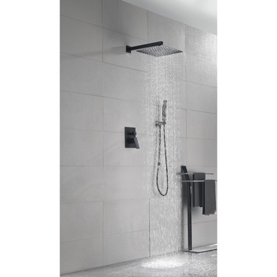 ONWITH 12" Rain Shower Head Systems Wall Mounted Shower