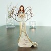 Pavilion Gift Company - Prayer - 12" Angel Holding Cross - Decorative Objects - 2 of 4