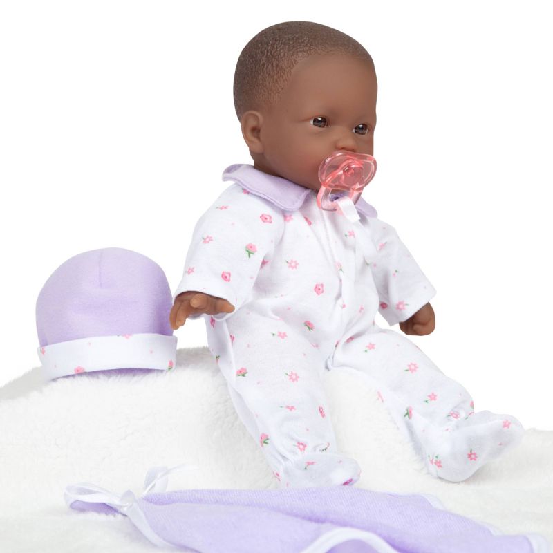 JC Toys La Baby 11&#34; Baby Doll - Purple Outfit, 5 of 8