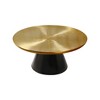 Meridian Furniture,Martini Gold Iron Coffee Table - 3 of 4