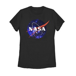 Women's NASA Milky Way Logo T-Shirt - 1 of 3