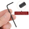 Unique Bargains CR-V Steel Bike Furniture Repairing L-Shaped Hex Key Wrenches 120 Pcs - 4 of 4