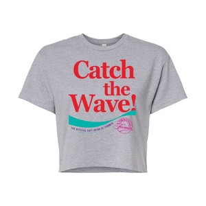 Women's - Coca-Cola - 90's Retro Cropped Graphic T-Shirt - 1 of 4