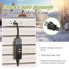 AMERLIFE 1pcs 20x60 in Heated Non-Slip Snow Melting Mat, Timer, Waterproof Cord, Leak Protection - 4 of 4