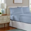 Pointehaven Ultra Soft 100% Cotton Solid Flannel Sheet Set - 3 of 4