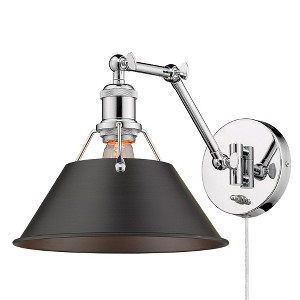 Golden Lighting Orwell 1 Light Articulating Wall Sconce - 1 of 2