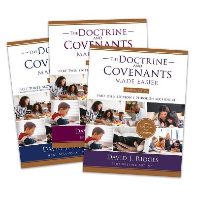 Doctrine & Covenants Journal and Study Edition - by  David J Ridges (Paperback)