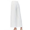 Women's Smock Waist Wide Leg Slub Jersey Pants - Fate - 2 of 3