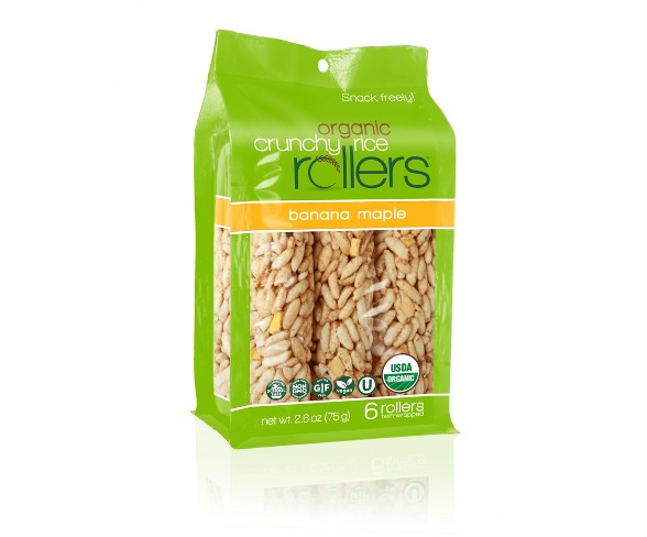 Bamboo Lane Banana Maple Crunchy Rice Rollers - 2.6oz