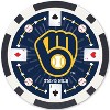 MasterPieces Casino Style 100 Piece Poker Chip Set - MLB Milwaukee Brewers - 4 of 4