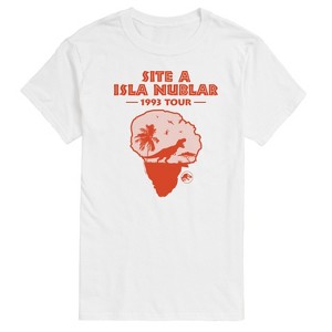 Men's - Jurassic Park - Isla Nublar 1993 Tour Short Sleeve Graphic T-Shirt - 1 of 4