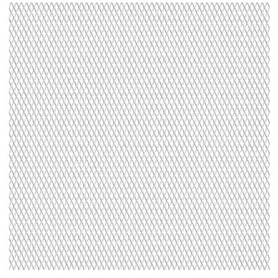vidaXL Garden Wire Fence Stainless Steel 19.7"x19.7" 1.2"x0.7"x0.1"