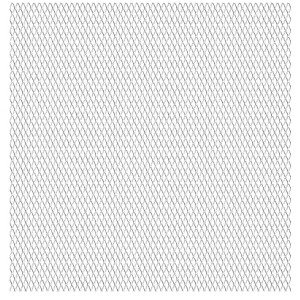 vidaXL Garden Wire Fence Stainless Steel 39.4"x33.5" 1.2"x0.7"x0.1" - 1 of 3