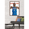 Trends International NBA Oklahoma City Thunder - Shai Gilgeous-Alexander 23 Framed Wall Poster Prints - 2 of 4