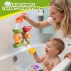 Interactive Duck Bath Toys for Babies 12+ Months, Mold-Free Set with 3 Stacking Cups - 4 of 4