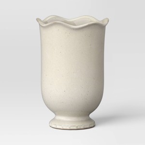Beige Bud Decorative Vase - Threshold™ - 1 of 3