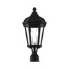 Livex Lighting Morgan 2 - Light Post Light in  Textured Black - 3 of 3