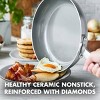 GreenPan Chatham 9.5" Tri-Ply Healthy Ceramic Nonstick Fry Pan - 2 of 4