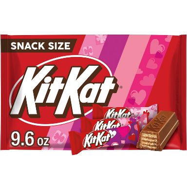 Kit Kat Valentine's Day Milk Chocolate Wafer Candy Miniatures - 9.6oz
