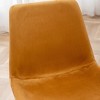 Roundhill Furniture Aufurr Modern Velvet Dining Chair, Gold, Set of 2 - 4 of 4