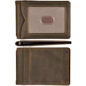 Generic Slim Wallet with Money Clip RFID Blocking Minimalist Bifold Wallet - 1 of 4