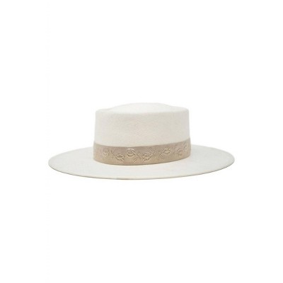 Women's Aura Felt Gambler Hat - Olive & Pique Os : Target