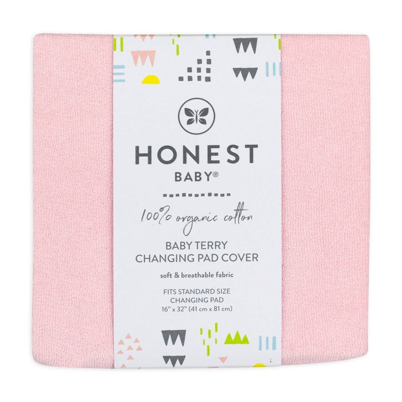 Honest Baby Organic Cotton Baby Terry Changing Pad Cover, 3 of 5