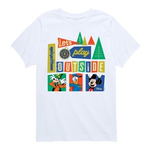 Boys' - Disney - Lets Play Outside Short Sleeve Graphic T-Shirt - 1 of 4