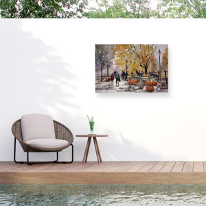 Ryan Radke Farm Market Outdoor Canvas Art - 1 of 4