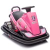 Whisen Kids Ride On Motor Bumper Car, Integrating System, Rotate 360 Degrees in Place, Cute Appearance Design for Kids aged 3-5 - 2 of 4