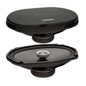 PowerBass OE-692T - 6x9" Shallow Mount Coaxial Speakers 2-Ohm - Pair - 1 of 3
