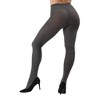 Memoi Boston Ribbed Cotton Blend Sweater Tights - 3 of 4